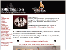 Tablet Screenshot of myhartlands.com